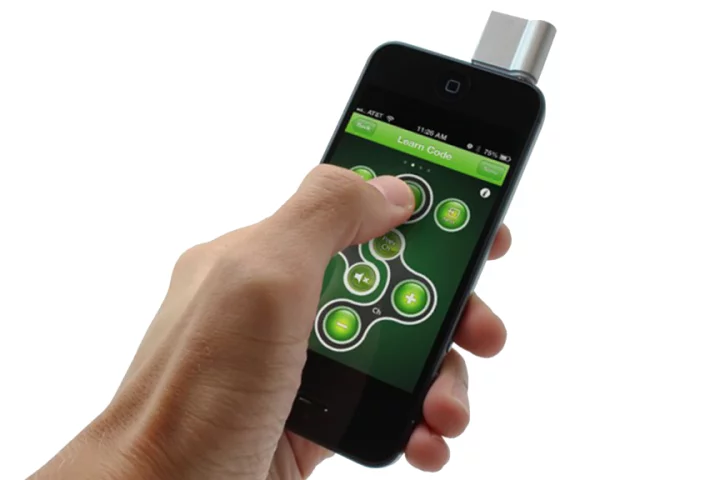 The Satechi Universal Remote turns an iOS device into a universal remote control