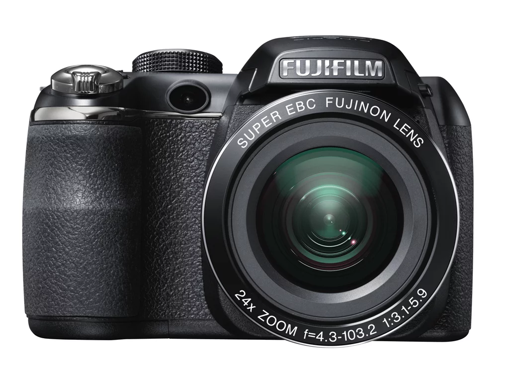 The Fujifilm FinePix S4200 front view