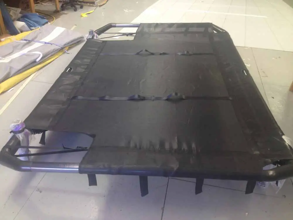 The central platform on the Wave Chaser 390 ZF