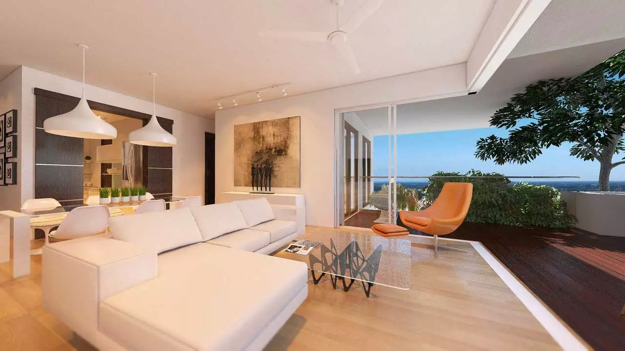 Heat gain will be minimized by keeping windows out of direct sunlight