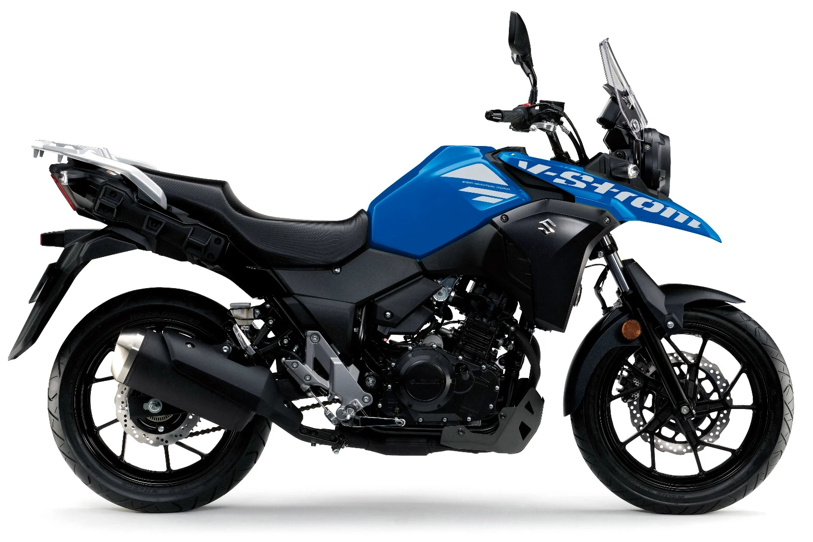 Suzuki V-Strom 250 ABS: long range soft-road touring for the shawties
