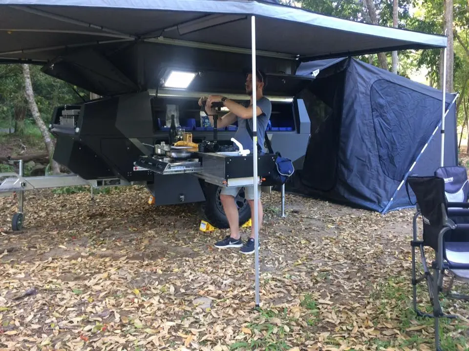 Awning deployed