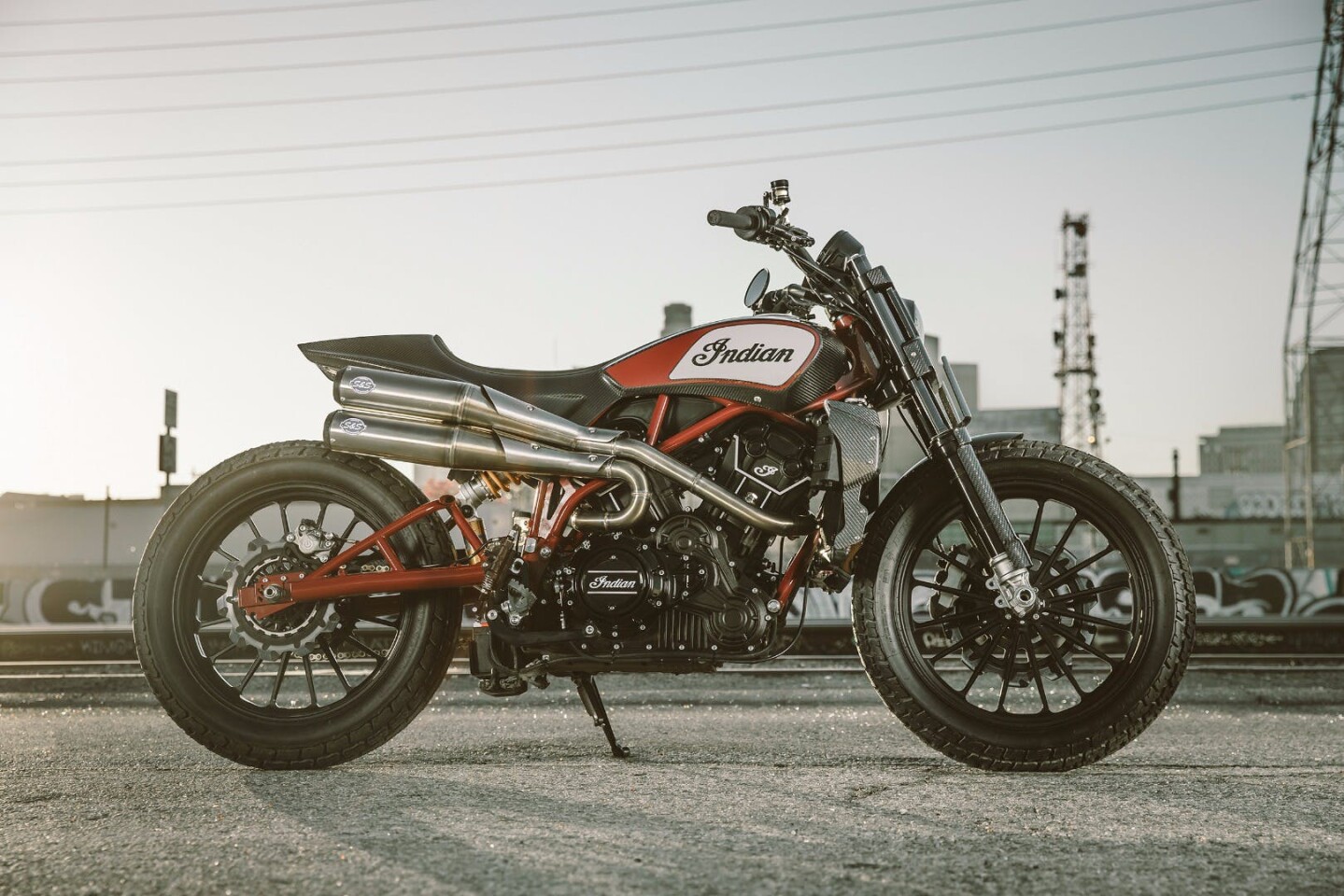 FTR1200 concept: the street version will not look like this, sadly