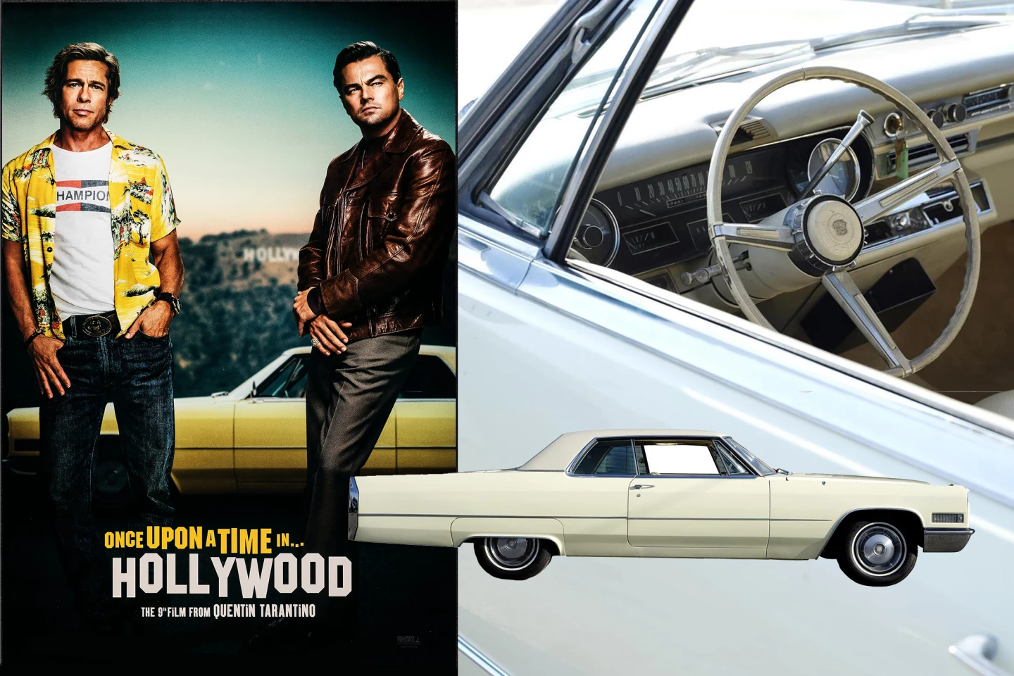 Rick Dalton's (Leonardo DiCaprio) Yellow Cadillac Coupe de Ville from Once Upon A Time...In Hollywood (2019) \ Estimate: $45,000 to $55,000 | Propstore Entertainment Memorabilia Live Auction | Los Angeles | 26 & 27 August 2020