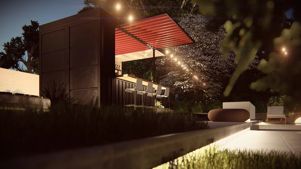 The Honomobar is based on a recycled shipping container