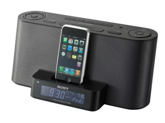 The ICF-C1iPMK2 clock radio dock.