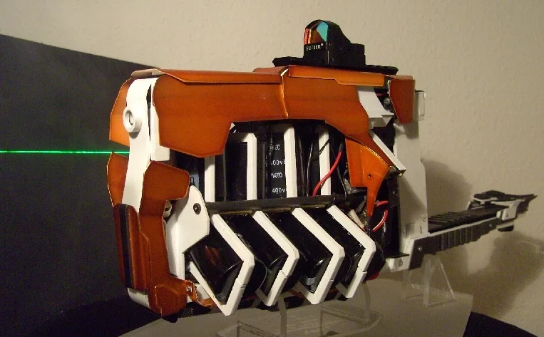 The Gauss Rifle, a homebuilt four-stage coilgun