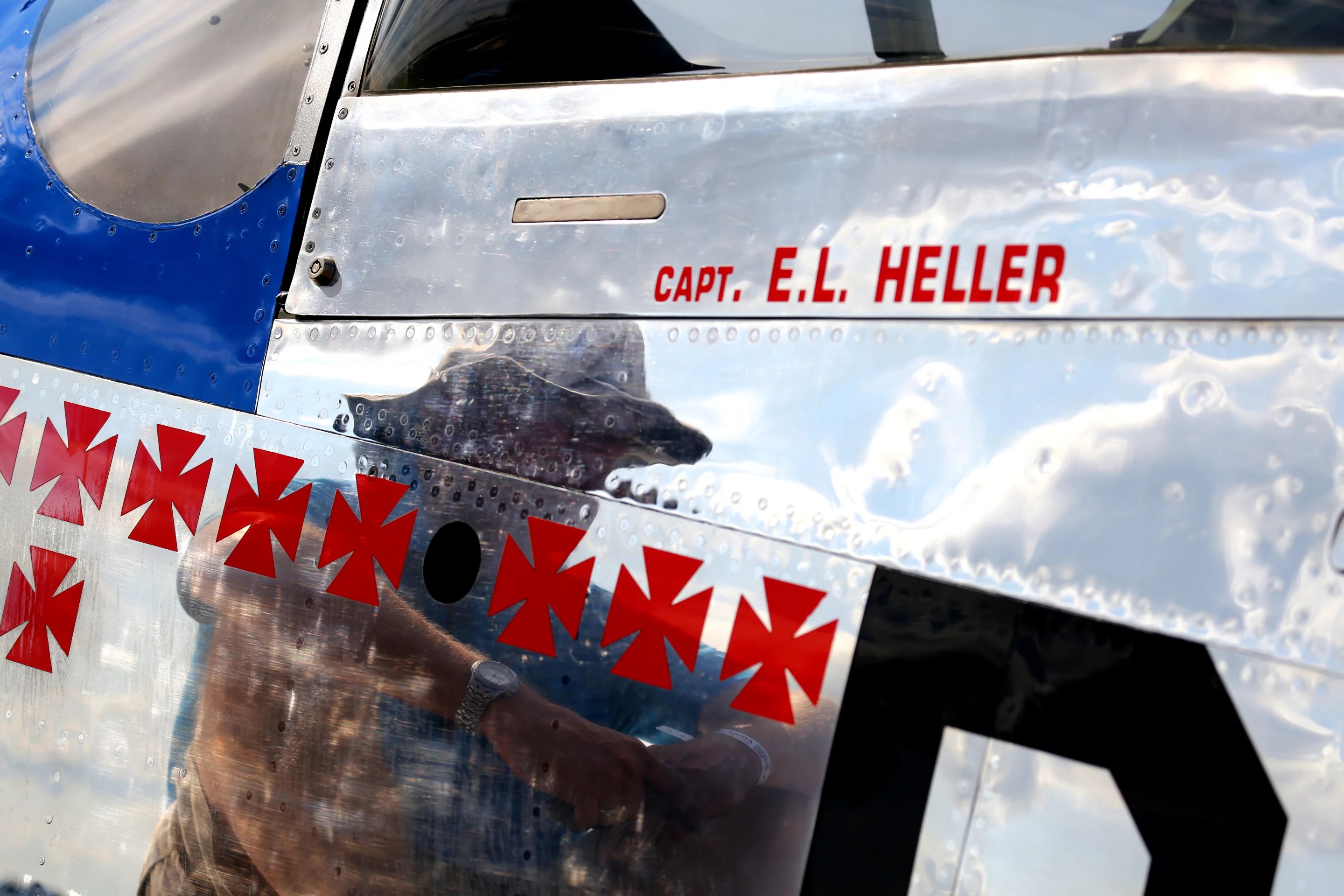 P-51 showing kills from WWII (Photo: Angus MacKenzie/Gizmag.com)