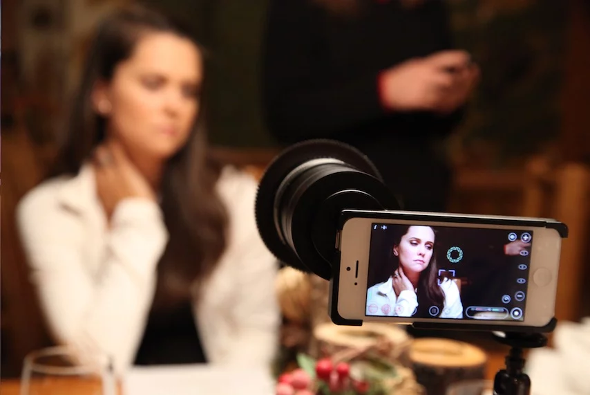 Uneasy Lies the Mind was shot on an iPhone 5, using cinema-quality lenses
