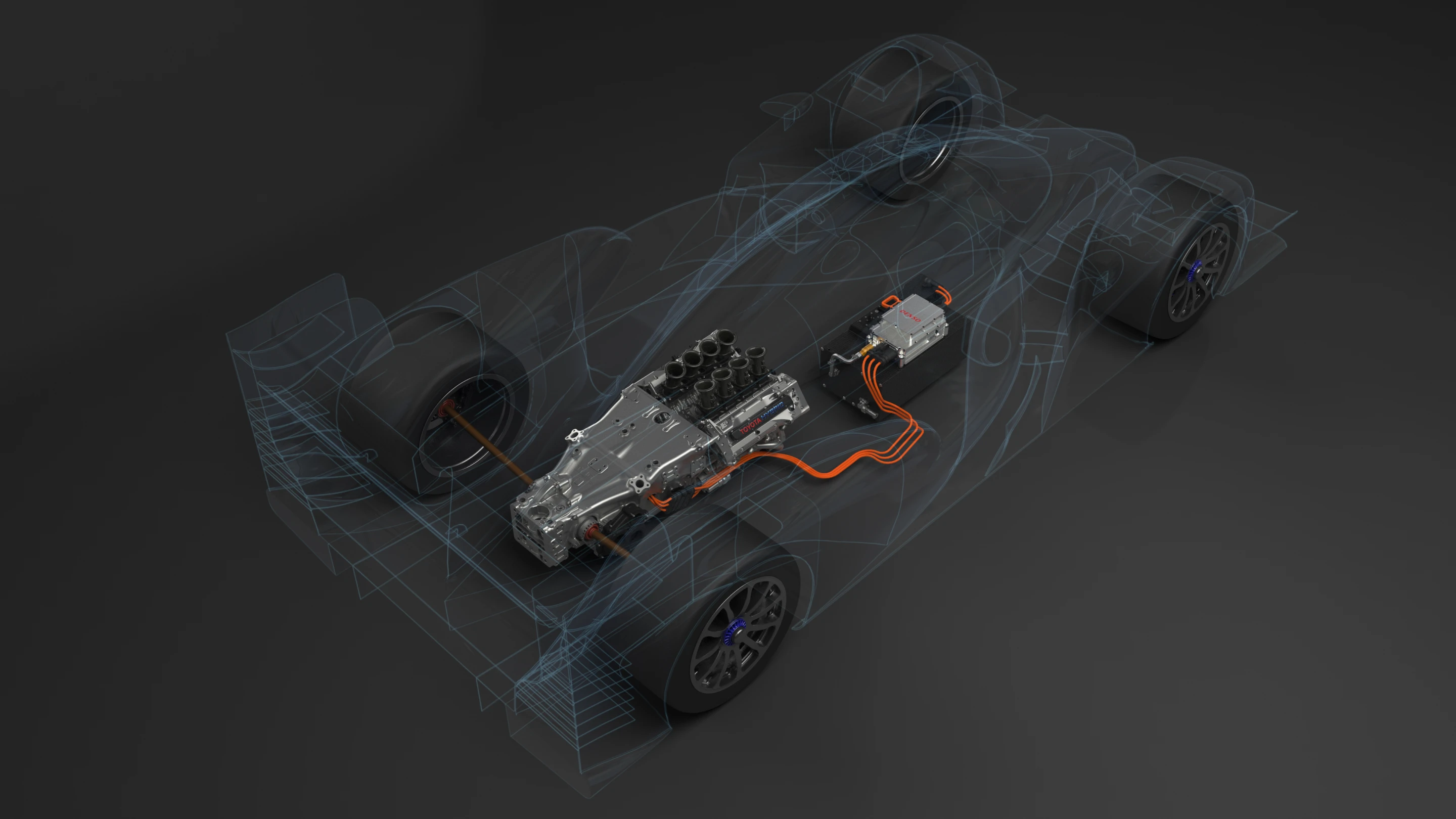 Schematic of the 2013 Toyota TS 030
