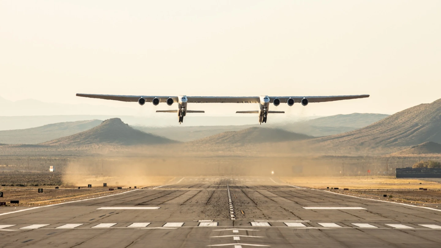 The Stratolaunch carrier aircraft has the world's longest wingspan