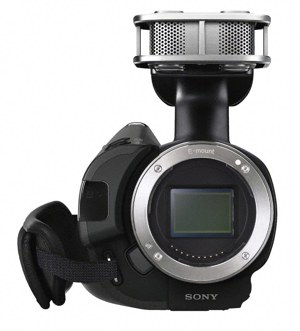 The Sony NEX-VG20 interchangeable lens camcorder