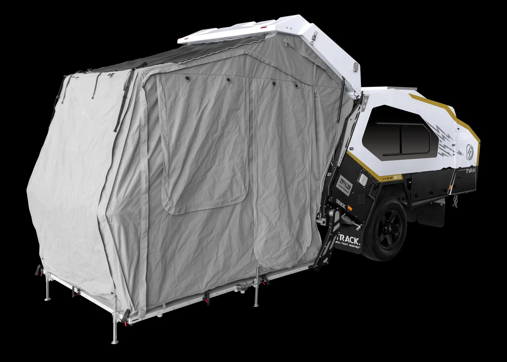 Track Tvan MK6 with rear tent set up