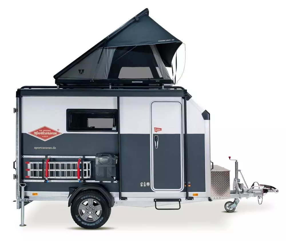 The new Cube 3 becomes the flagship of Sportcaravan's lineup, using an ultra-modular design for maximum versatility