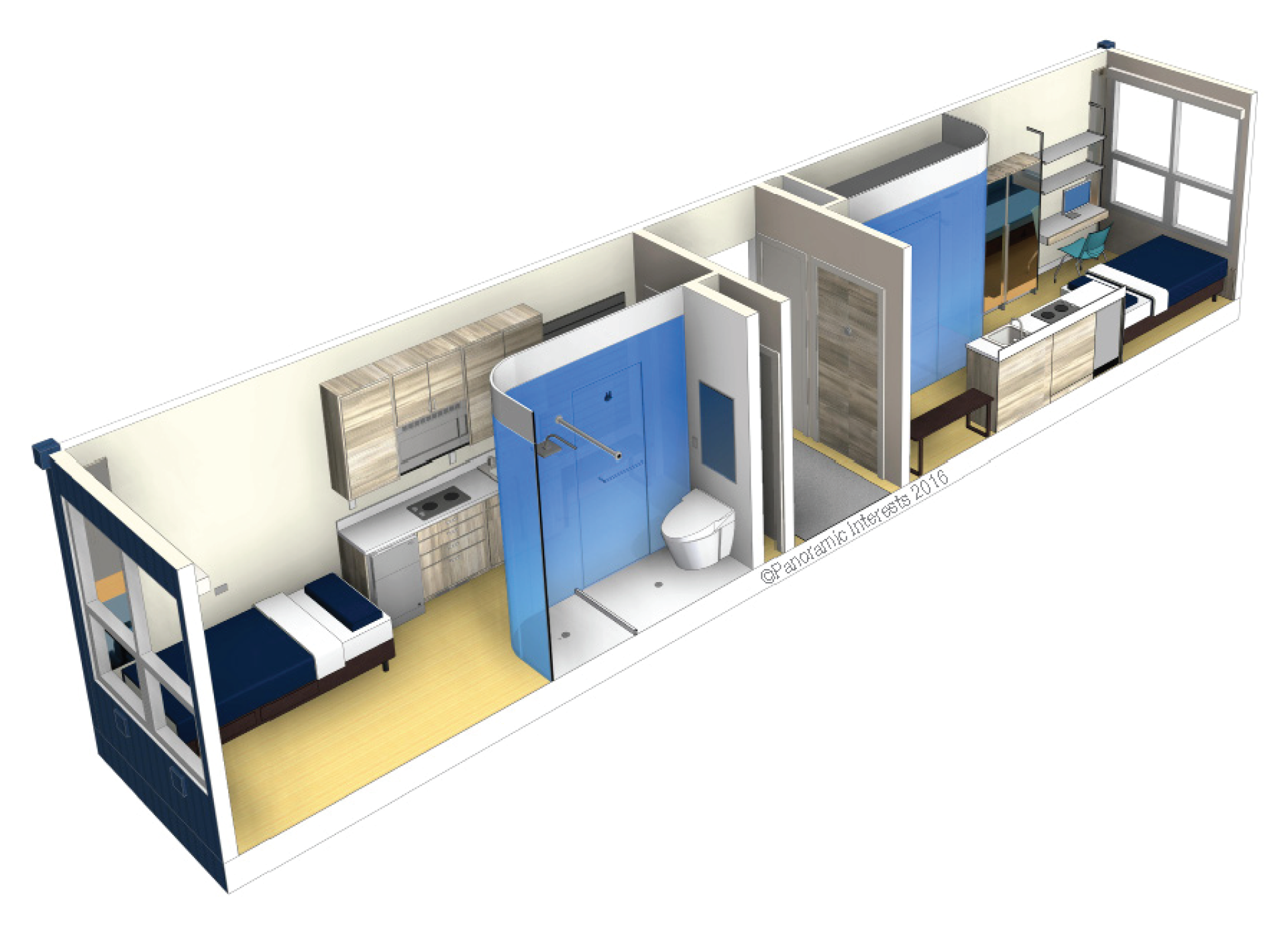 Stackable apartments offer a tiny solution to homelessness