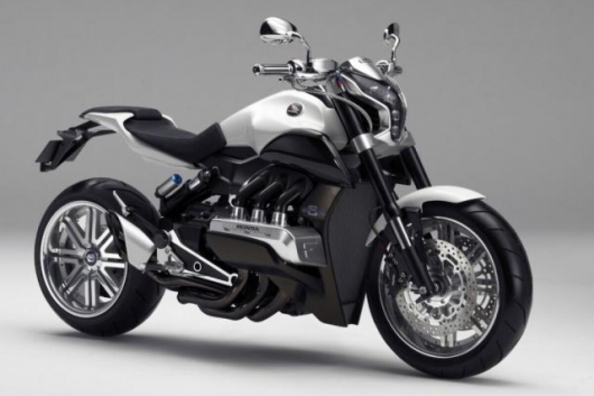 Honda unveils six cylinder sports motorcycle prototype