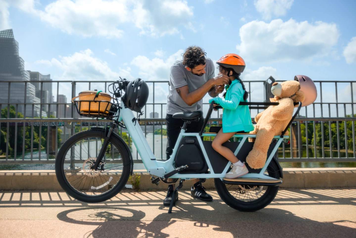 The Packer 1 can haul up to 176 lb of gear on the rear rack, which can also be kitted out to transport little humans