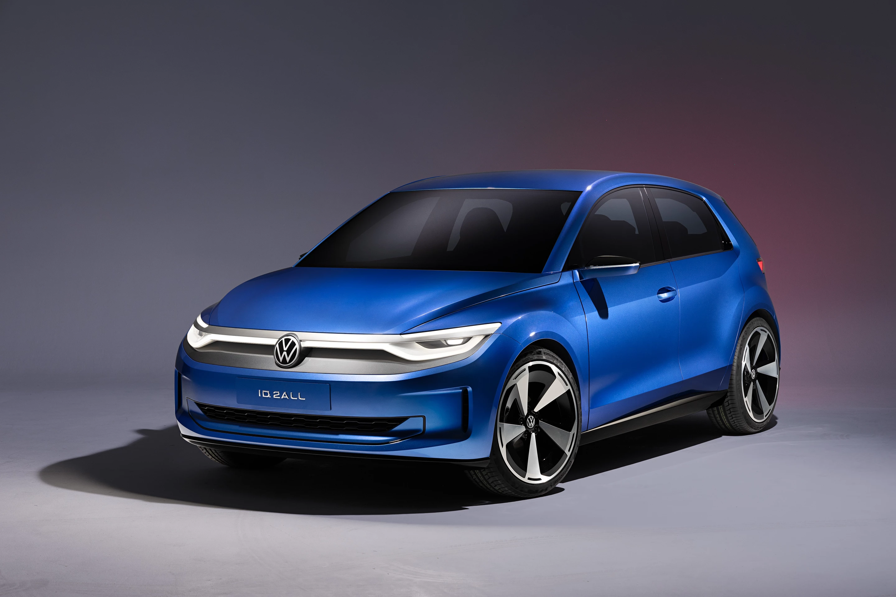 Volkswagen brings some happiness to the ID. 2all concept's front-end
