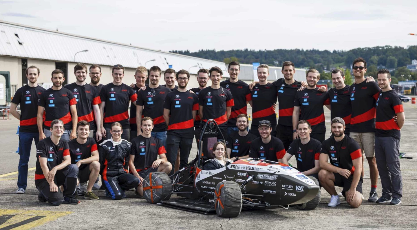 The Academic Motorsports Club Zurich (AMZ) team has been setting world records with these crazy-quick EVs since 2014