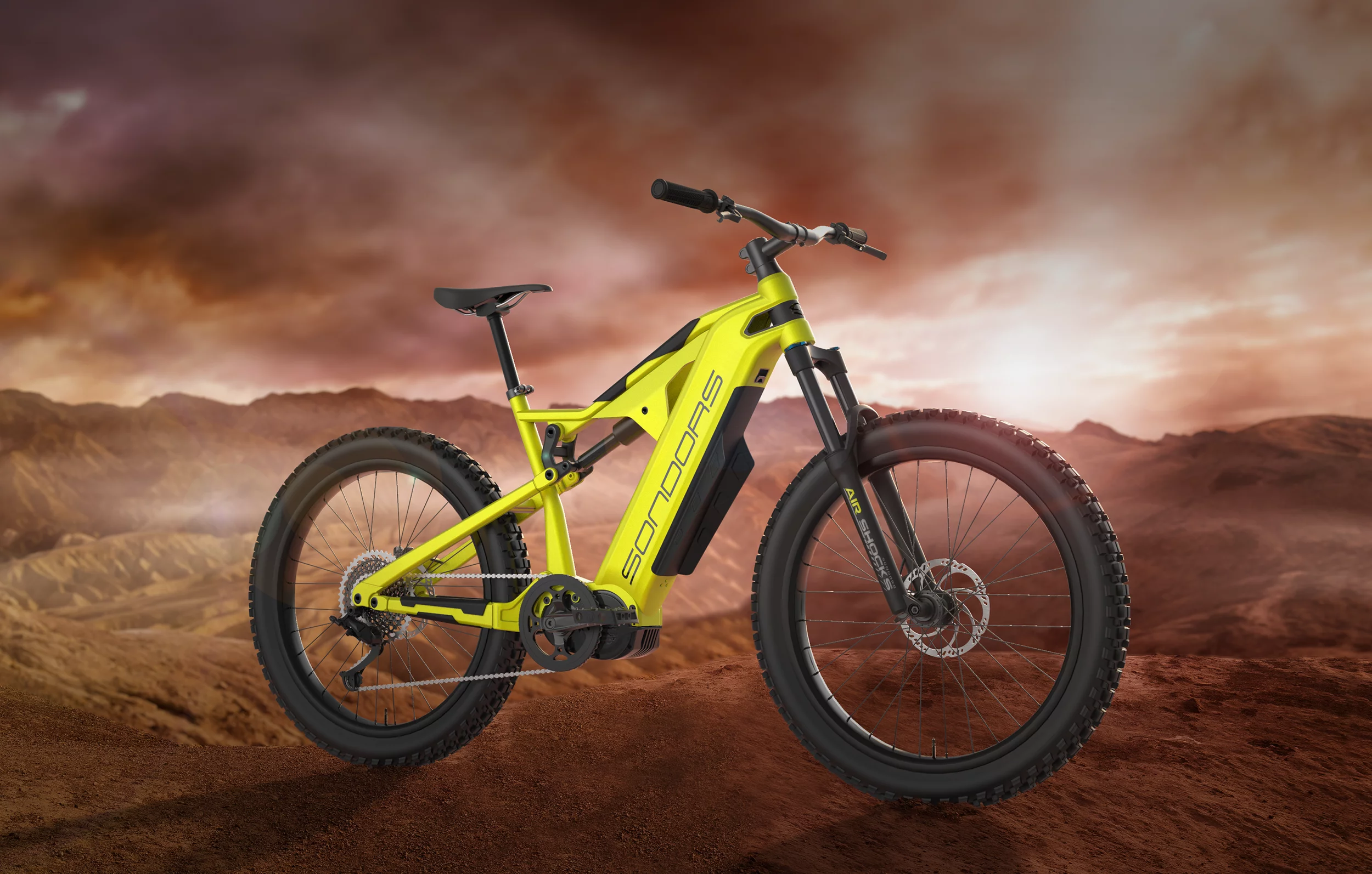 A long-range, high-powered dual suspension ebike at an affordable price