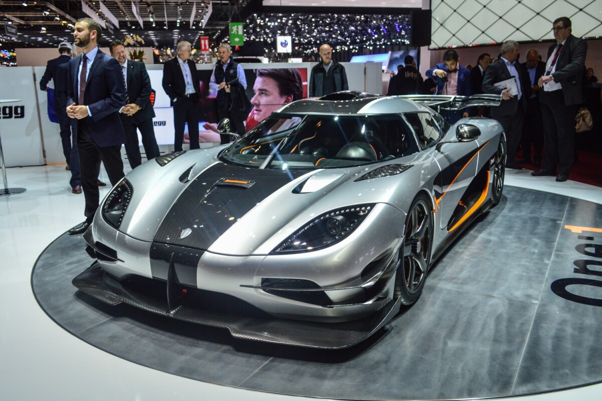 The One:1 breaks cover at the 2014 Geneva Motor Show (Photo: CC Weiss/Gizmag.com)