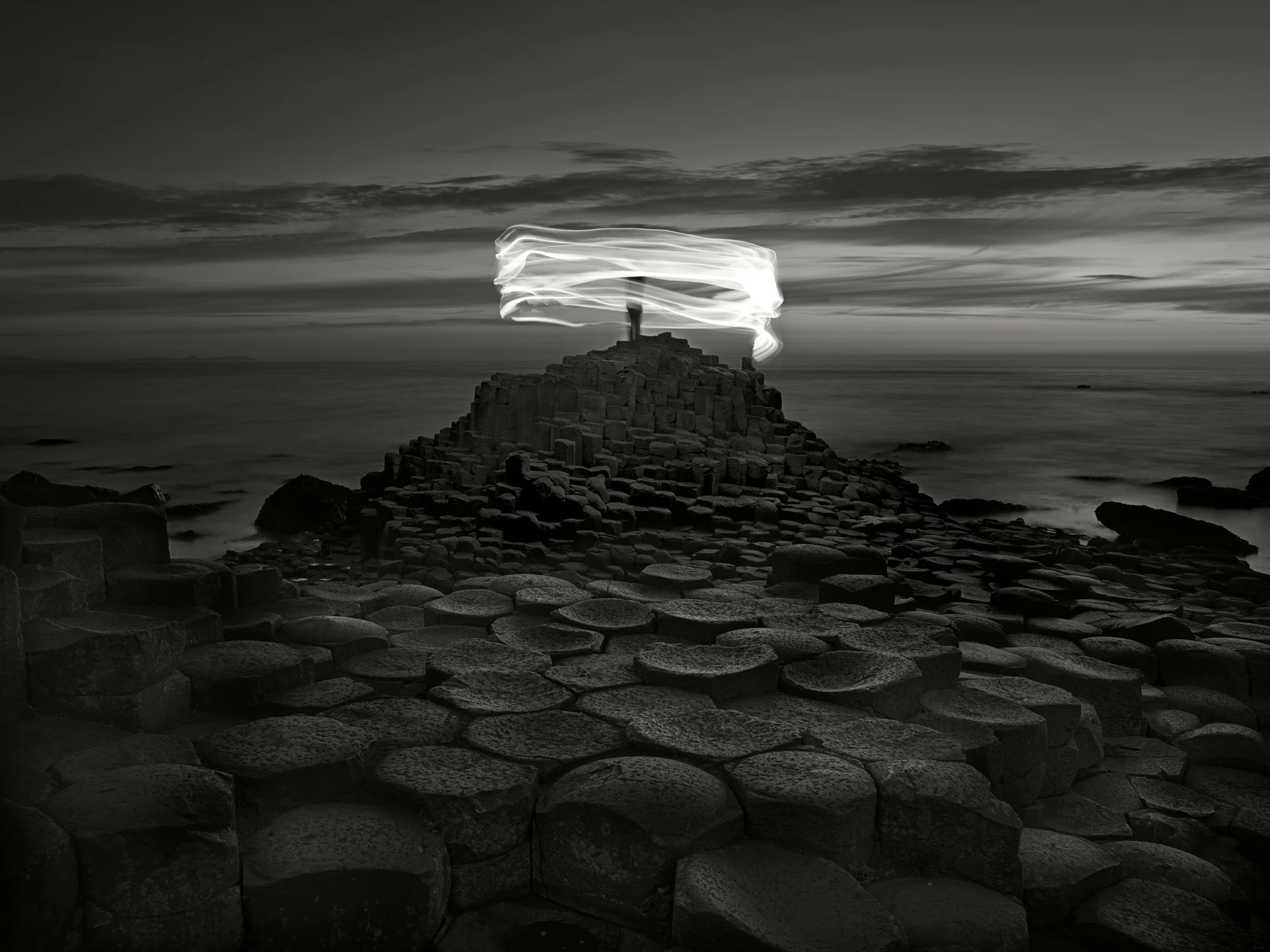 3rd Place / Oneshot : Movement/Fine Art. Taken in Northern Ireland at the Giant's Causeway, an area of about 40,000 interlocking basalt columns