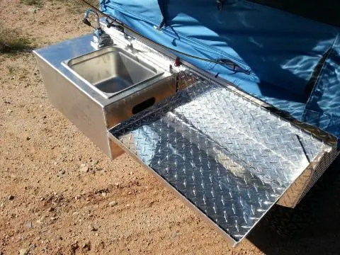 BCT offers an optional kitchen area on the MOAB Crawler