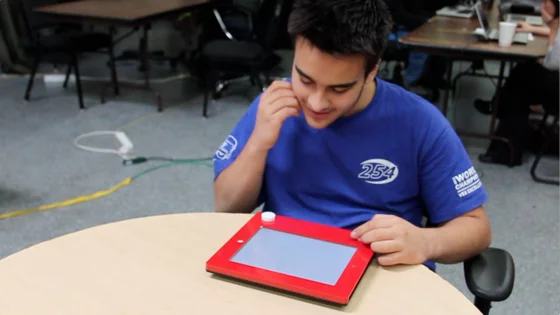 Etcher for iPad prototype testing