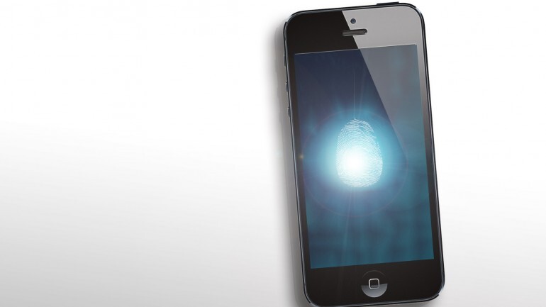 A fingerprint sensor could be among the new iPhone's features (fingerprint image: Shutterstock)