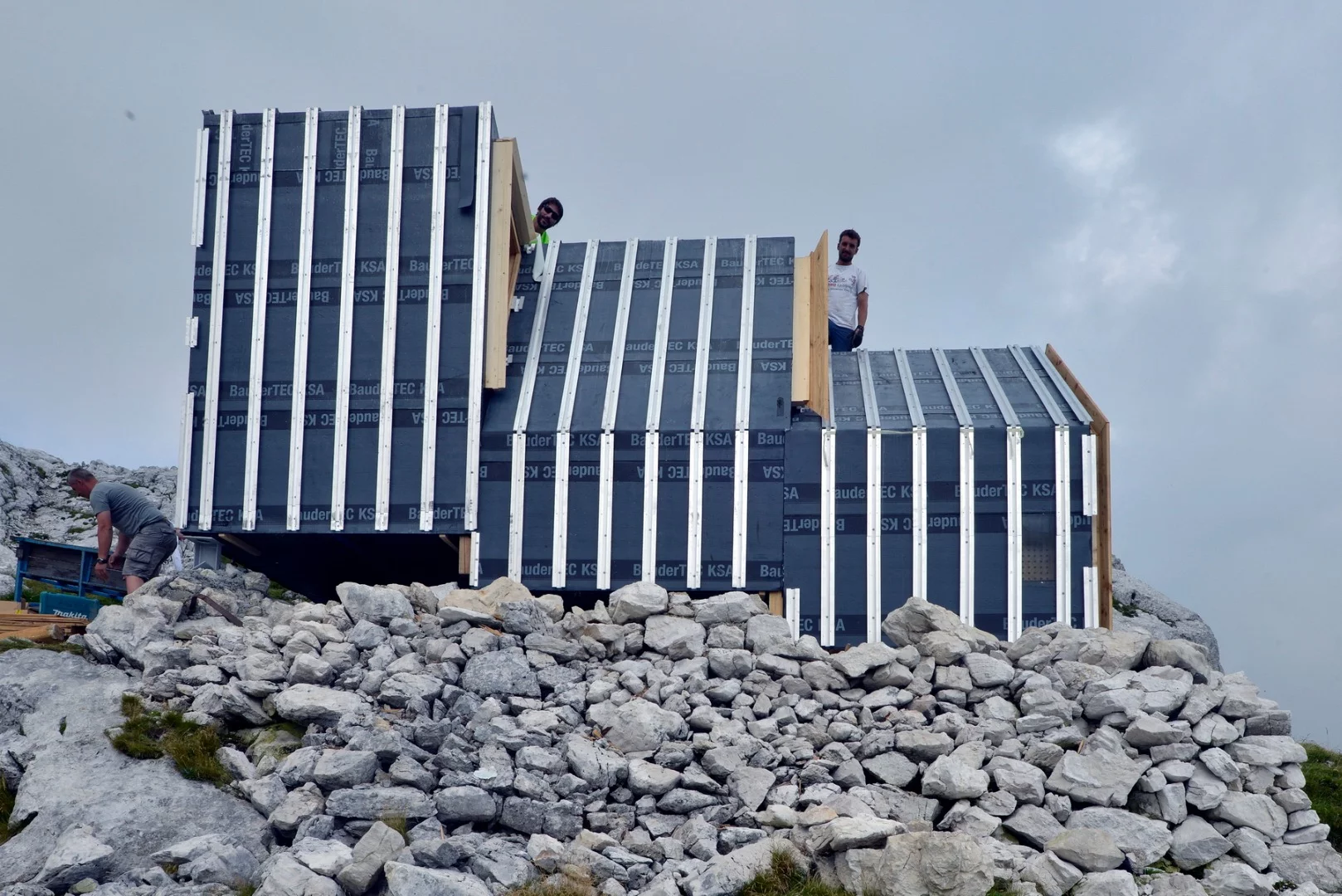 The structure is almost complete