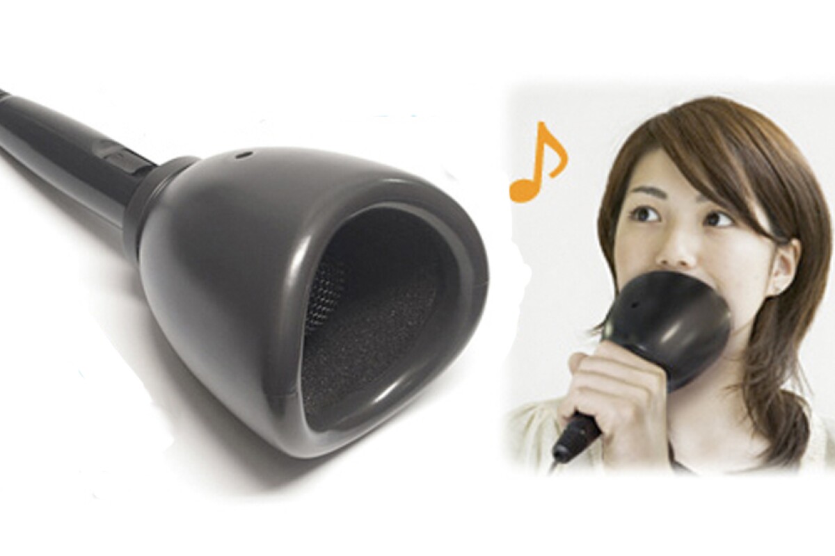 Perfect gift for the neighbors MuteMic, the noiseless USB karaoke