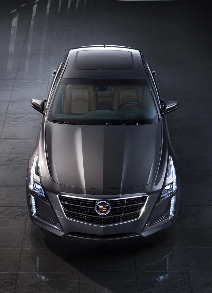 V6 twin-turbo configuration helps the CTS reach 60 mph (100 km/h) in 4.6 seconds