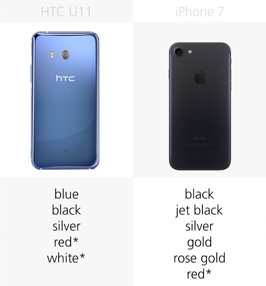 Color variants