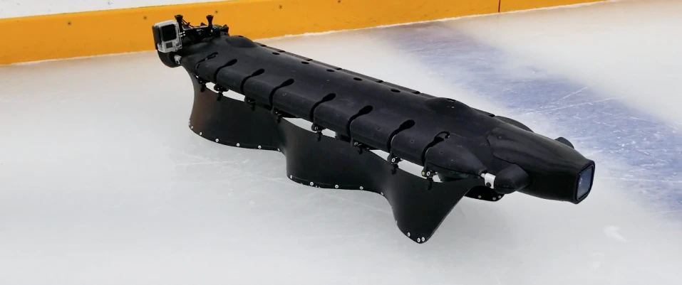 The Velox robot recently learned how to ice skate