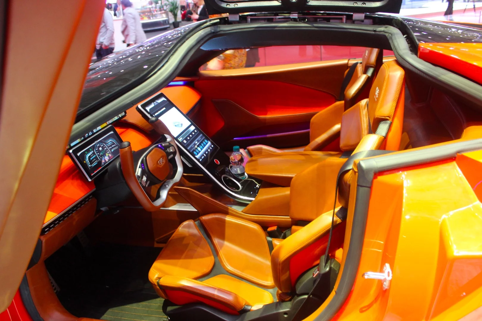 We're not sure we want to test those skeletal carbon-framed seats out on a bumpy off-road track