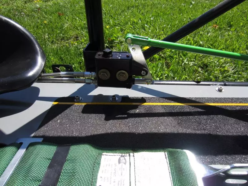 Jet Powered Junior Dragster chassis detail