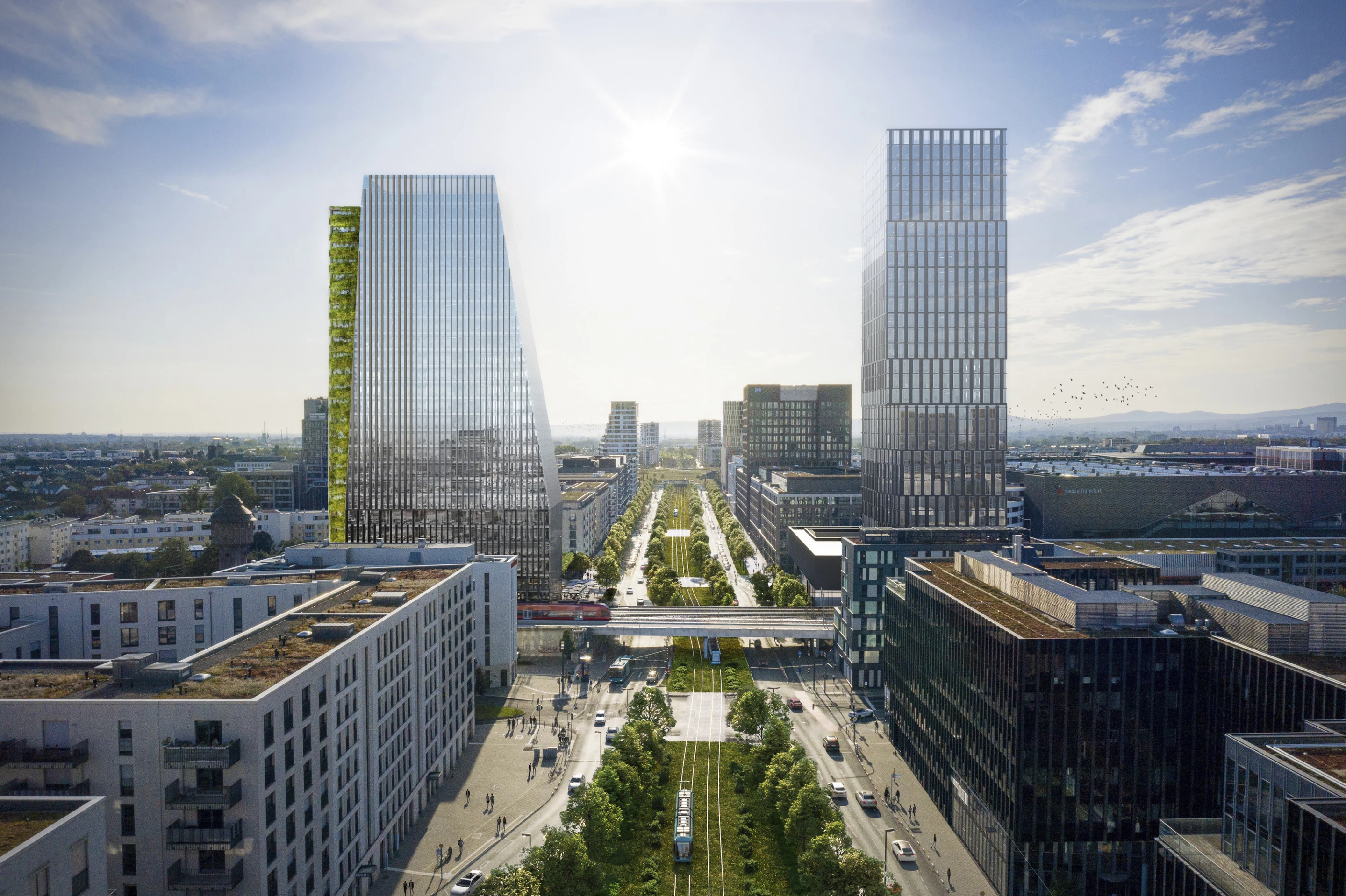 Nion is slated for downtown Frankfurt, Germany, and is part of a larger development push in the area