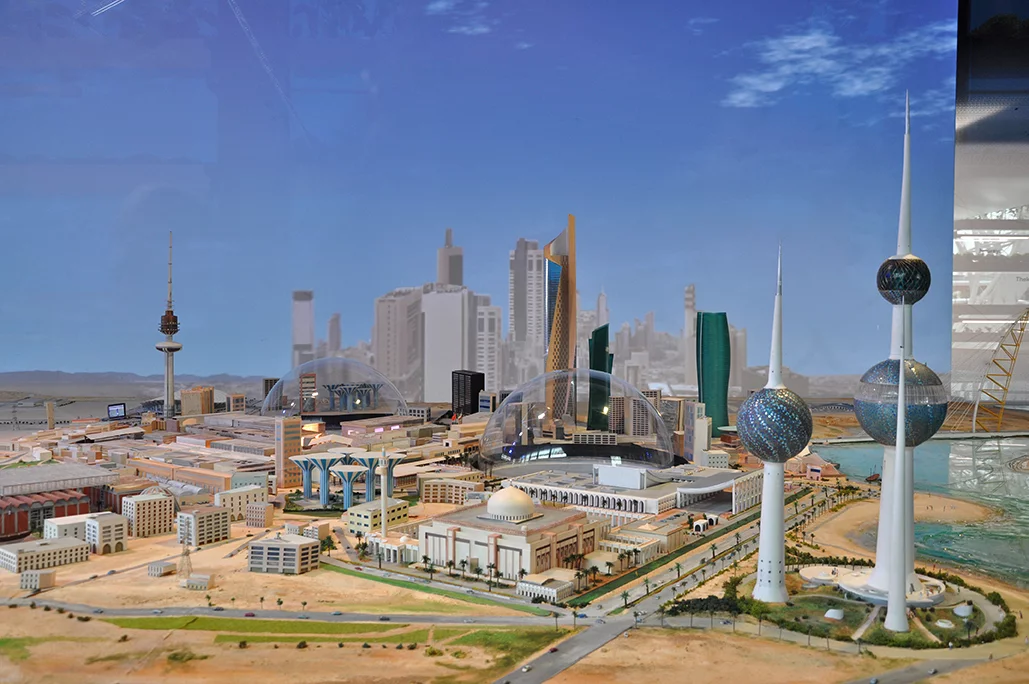 Agriculture is being developed mainly in three regions of Kuwait