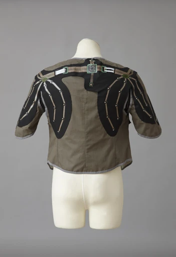 It isn't absolutely clear how the LEDs are driven, but presumably the jacket integrates a battery pack