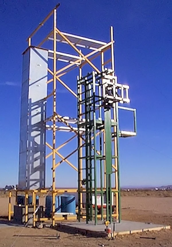 Interorbital Systems' Mohave vertical test stand