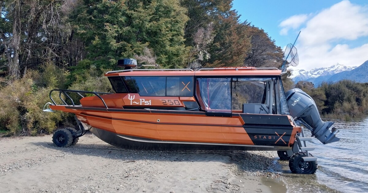 Radical amphibious camper voyages to wilds no other RV can reach