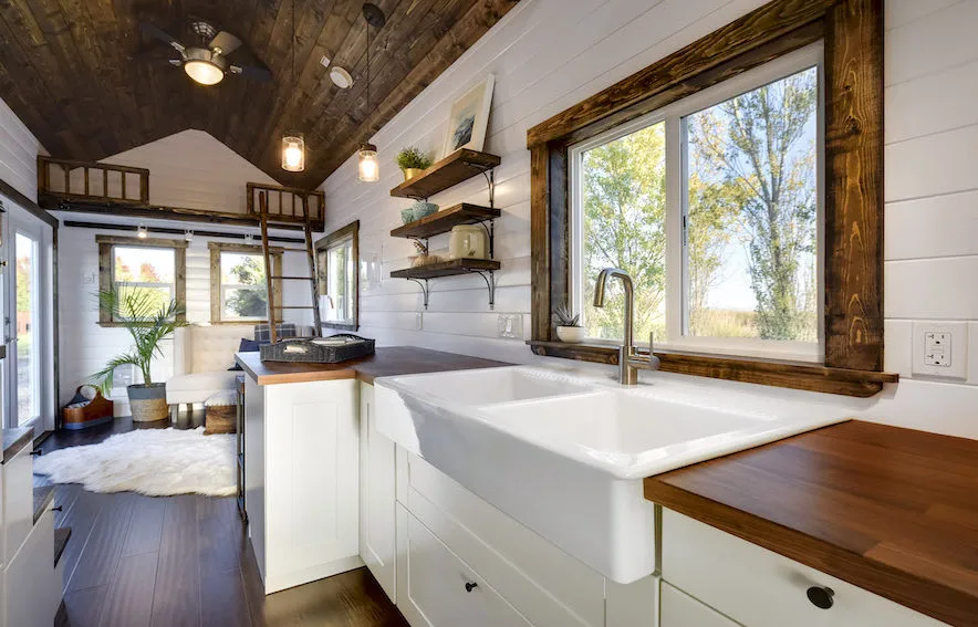 Mint Tiny House Company has recently released its 22-ft (6.7-m) and 26-ft (7.6-m) tiny houses on wheels