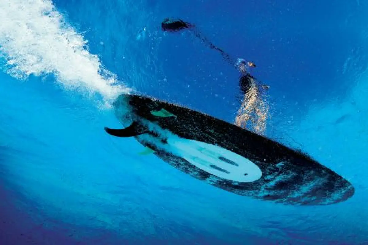 WaveJet provides the propulsion power you need to catch large waves on your own