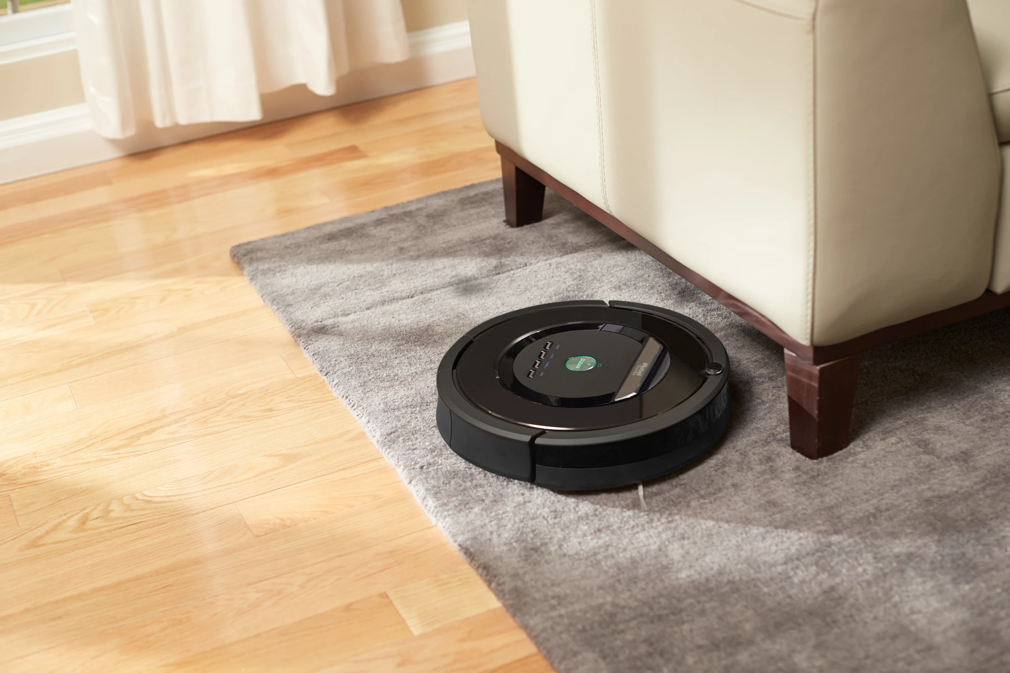 The Roomba 800 Series has a spot cleaning capability