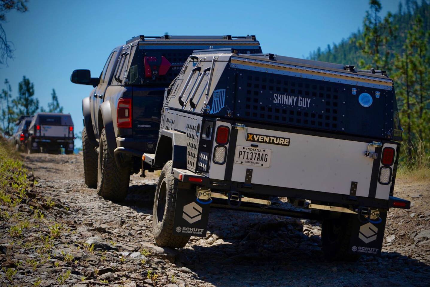 Skinny Guy and XVenture team up to create a unique camper trailer