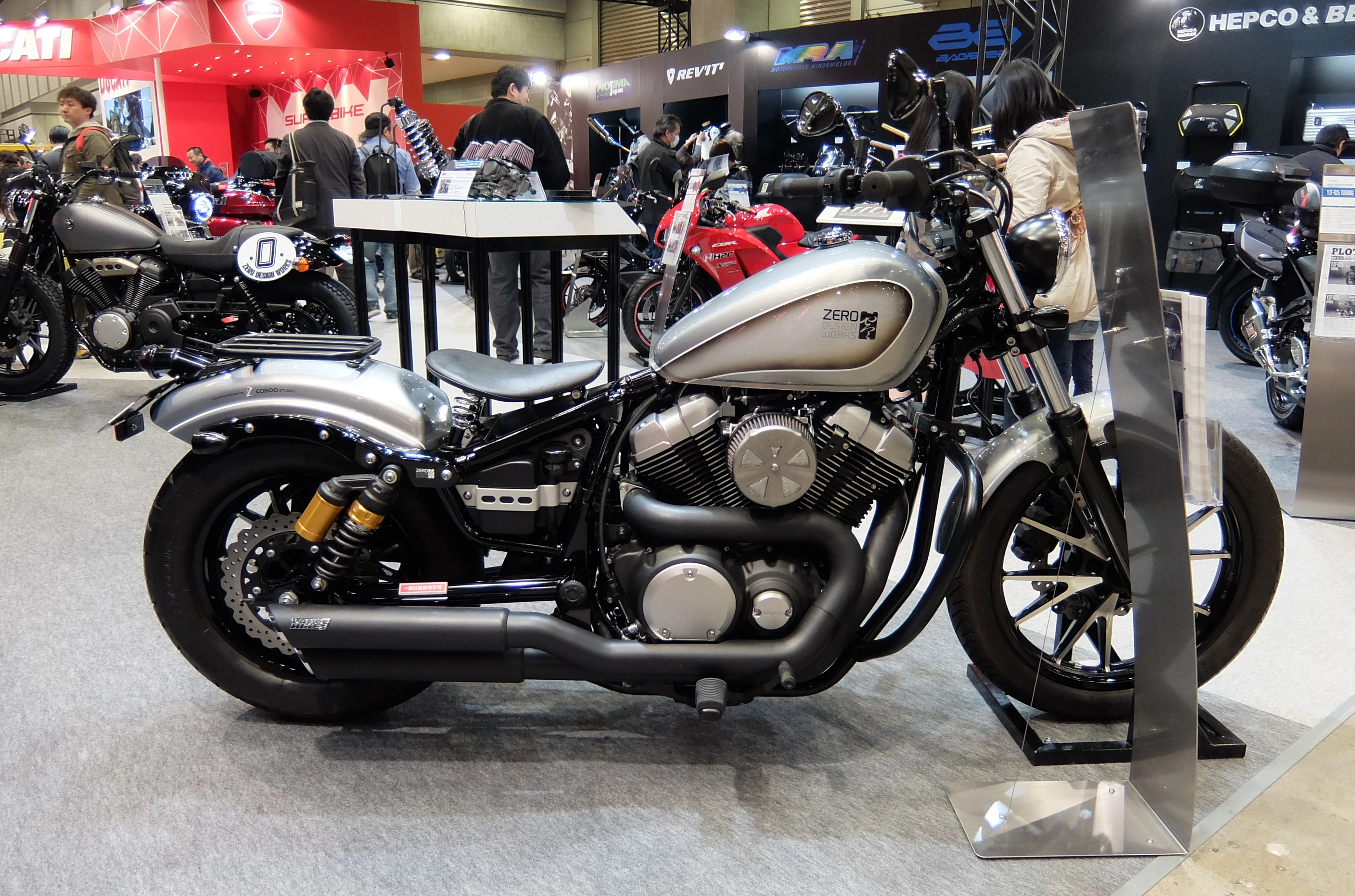Another Yamaha Bolt, this time customized by Zero Design Works – the Bolt R-Spec (Photo: Stephen Clemenger/Gizmag.com)