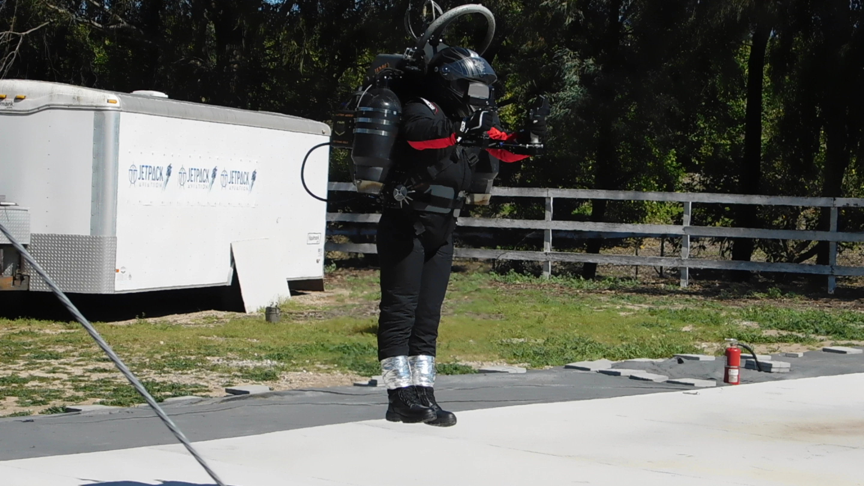 The first "civilian" Jetpack pilot gets off the ground