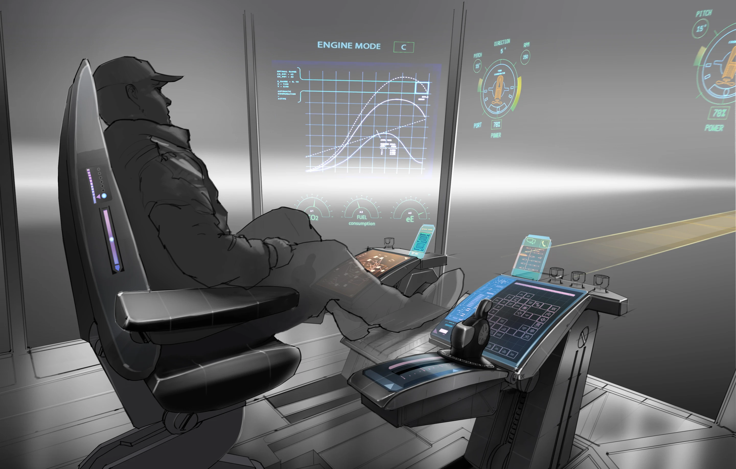 Rolls-Royce oX is designed to be ergonomic