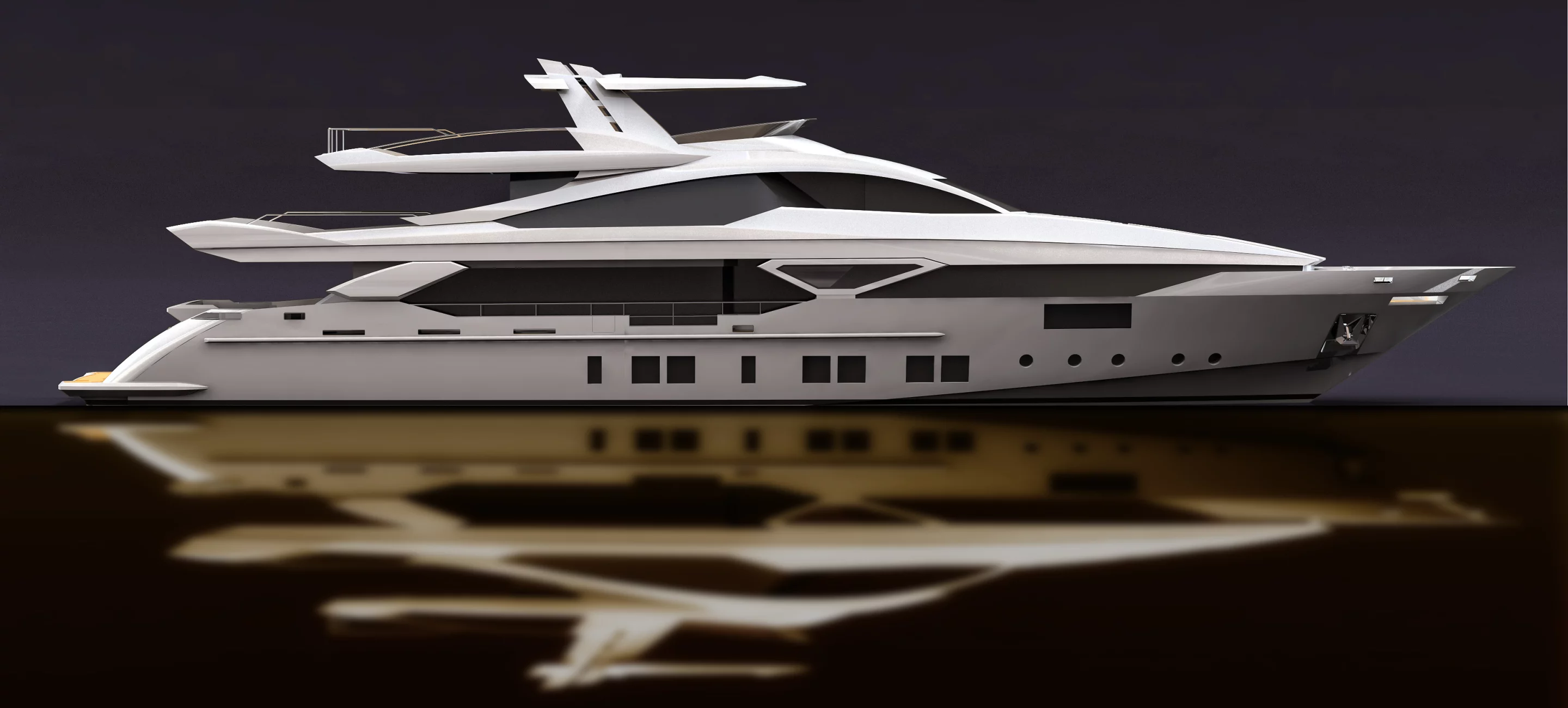 The Azimut Grande 140 Trideck