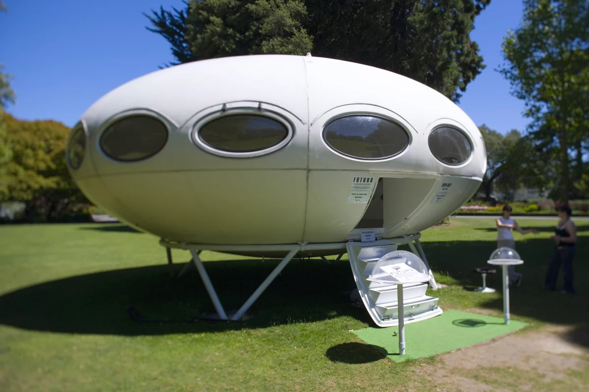 The Futuro house is an idea from the swinging 60s that never quite reached lift o